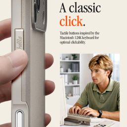 SPIGEN Case for iPhone 17 Pro Max Classic LS Retro Design Magsafe Camera Control Anti Shock Casing