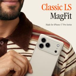 SPIGEN Case for iPhone 17 Pro Max Classic LS Retro Design Magsafe Camera Control Anti Shock Casing