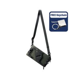 Tas Selempang Aulumu B02 Urban Quick Access Phone Sling Bag Compact Design + Free Keychain