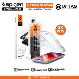 Tempered Glass for iPhone 17 Air Pro Max Spigen GlastR EZ Fit Pro HD with Tray Clear Privacy